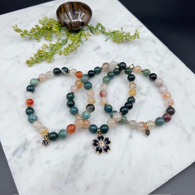 Balance in Nature Mala Bracelet Set