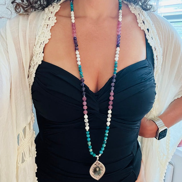 Goddess Within 108 Beads Mala Necklace