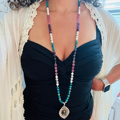 Goddess Within 108 Beads Mala Necklace