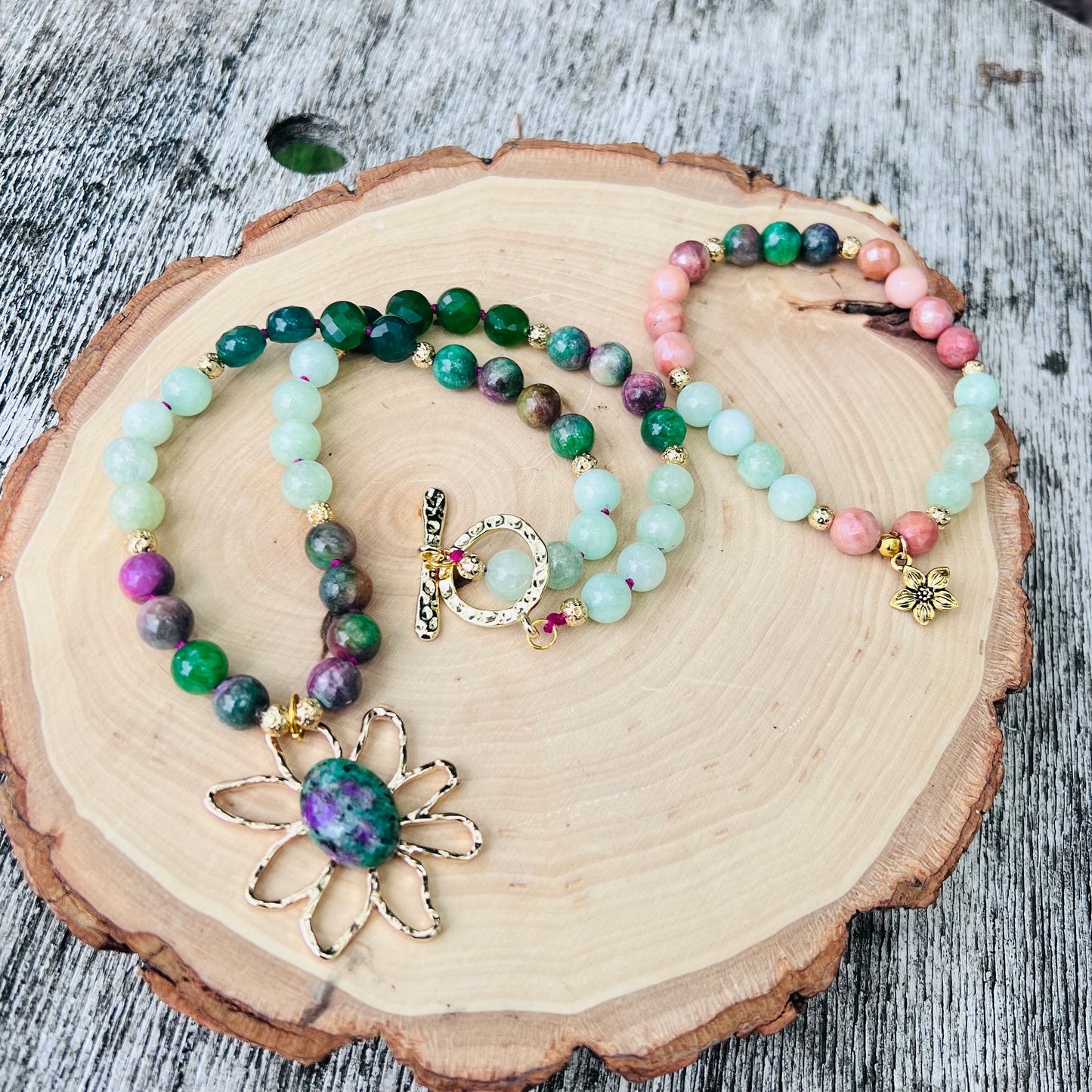 Flower Power Mala Set