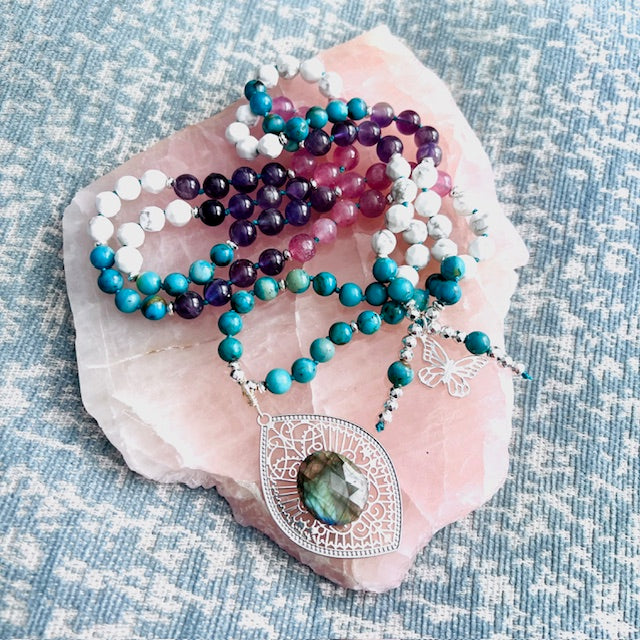 Goddess Within 108 Beads Mala Necklace