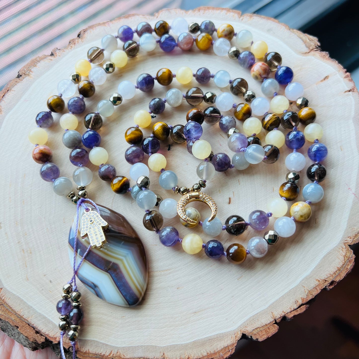 Well-being 108 Beads Mala Necklace