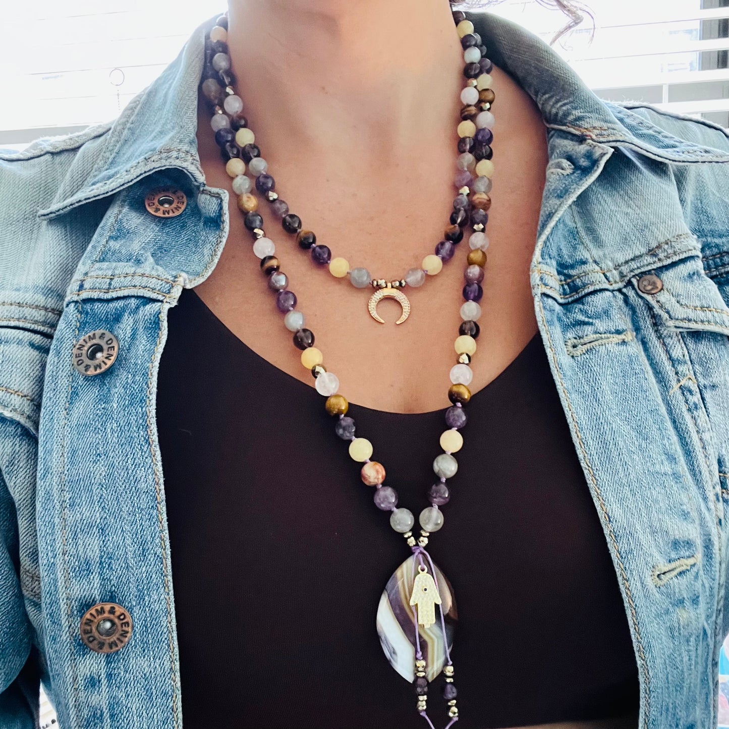 Well-being 108 Beads Mala Necklace