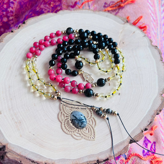 Limitless Light 108 Beads Mala Necklace