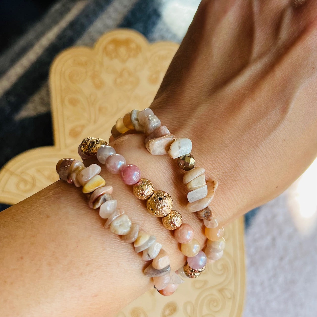 Sacred Elements Mala Bracelet Set