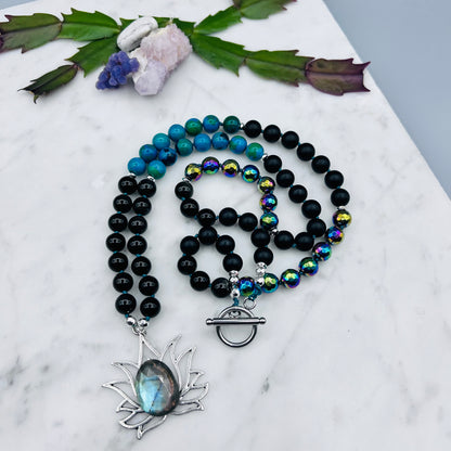 Higher Consciousness Mid Length Mala Necklace