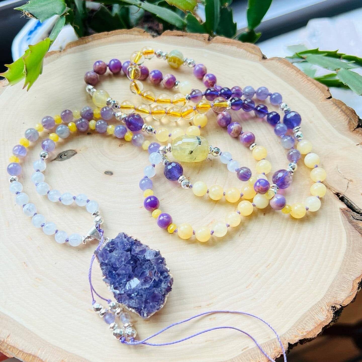 Manifesting Dreams 108 Beads Mala - Mala Mia NYC