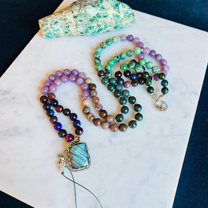 Grounded Evolution Mala Necklace - Mala Mia NYC