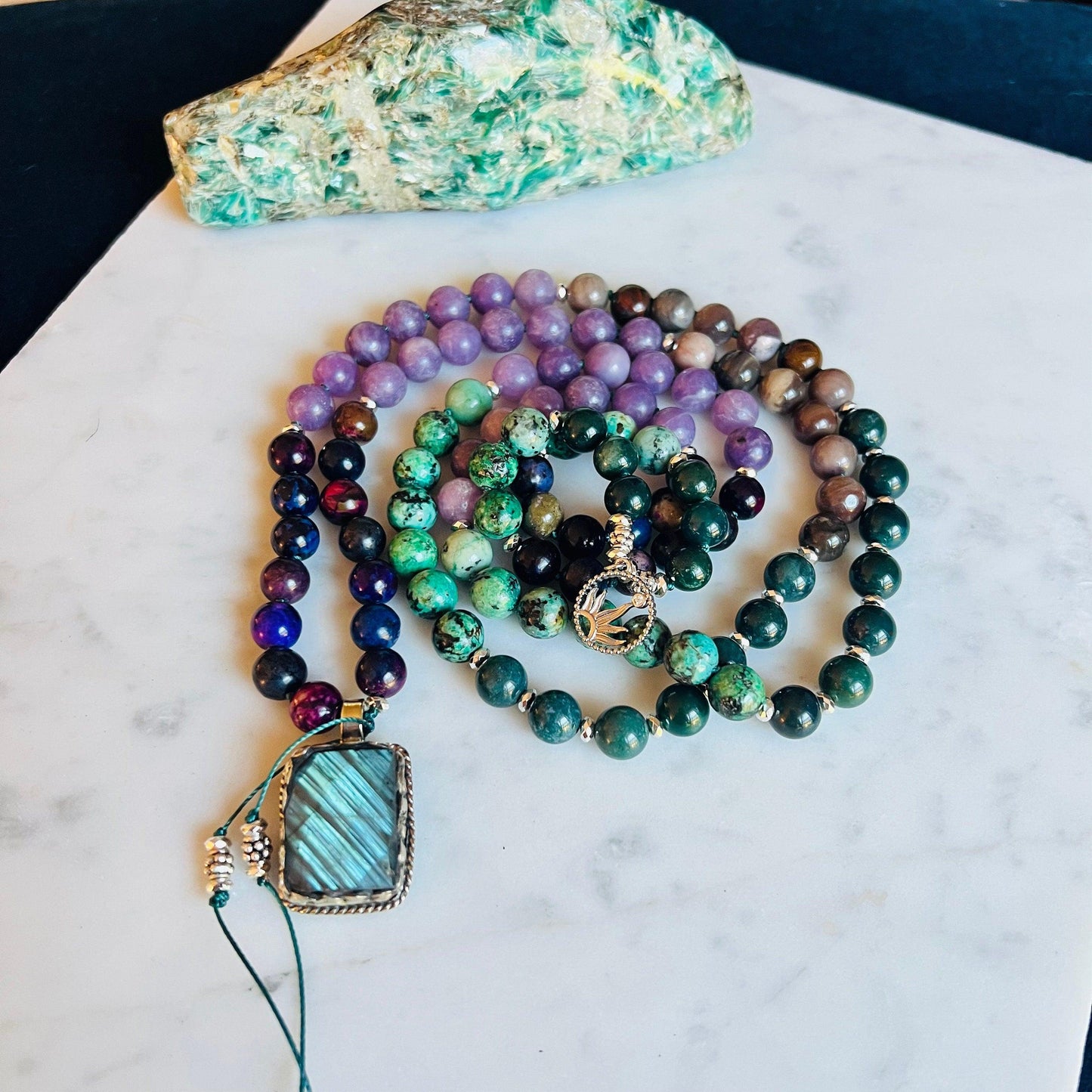 Grounded Evolution Mala Necklace - Mala Mia NYC